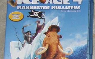 Ice Age 4 Mannerten mullistus - DVD + Blu-ray