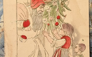 Postikortti Hauskaa Joulua 1913