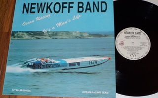 NEWKOFF BAND - Ocean Racing - 12" Single 1990 EX