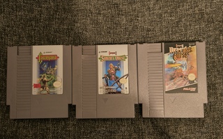 NES:Castlevania 1-3