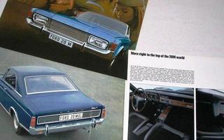 1969 Ford 20M PRESTIGE esite - KUIN UUSI - 18 sivua - Taunus