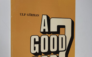 Ulf Görman : A Good God? - A Logical and Semantical Analy...