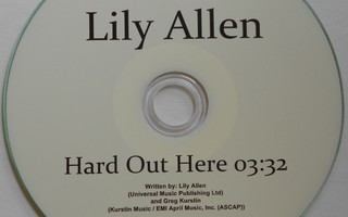 Lily Allen – Hard Out Here PROMO CDr-Single
