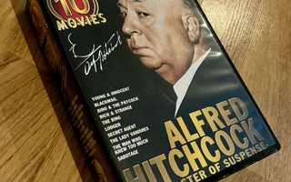 Alfred Hitchcock - The Master of Suspense - 10 elokuvaa