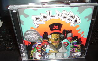 CD + DVD : ROLL DEEP : In at the Deep End ( sis. postik. )