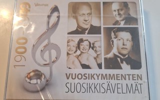 Vuosikymmenten Suosikkisävelmät 1900-1949-3-CD (MUOVISSA)