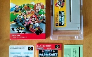 SNES Super Mario Kart JAPANI