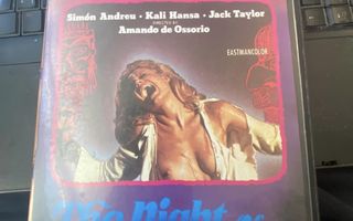 Night of the Sorcerers - Amando de Ossorio VHS