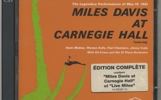 MILES DAVIS AT CARNEGIE HALL – Ranskal. RI 2-CD 1961 / 1995