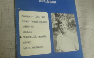 PEKKA HIMANKA OHJELMISTOA - 6 sivuinen nuottivihko