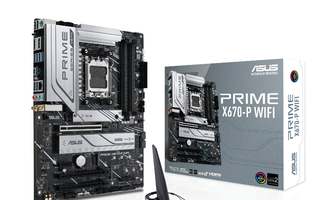 ASUS PRIME X670-P WIFI AMD X670 Socket AM5 ATX-järjestelmä