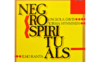 JORMA HYNNINEN ~ NEGROSPIRITUALS (Ondine 1988) LP