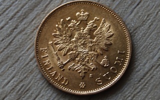10 mk kultaraha 1882 Suomi