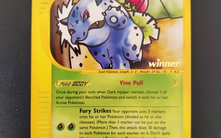 Dark Ivysaur WINNER PROMO 6