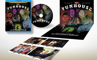FUNHOUSE - Blu-ray, LTD Poster Edition, uusi