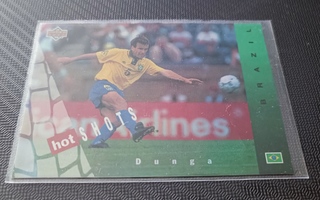 1994 Upper Deck World Cup English/Spanish Hot Shots Dunga #H