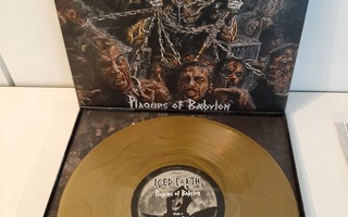 ICED EARTH. Plaques of Babylon 3×10" (2014) Gold Lp.