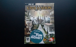 PC DVD: Sid Meier's Civilization IV peli (2005)
