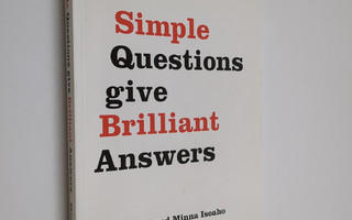 Antti Eklund : Simple questions give brilliant answers