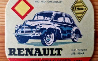 Paulig Kahvilappu Renault