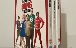 Big Bang Theory kaudet 1-3, aloitushinta 0 eur!