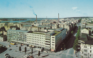 Tampere-Aseman tornista.