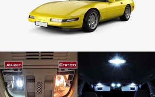 Chevrolet Corvette (C4) Sisätilan LED -muutossarja 6000K