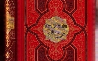 Carl Soilsky: Dikter (1897) 5. samlingen (vackert band!)