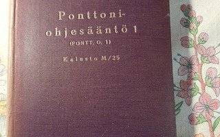 ponttooniohjesääntö 1