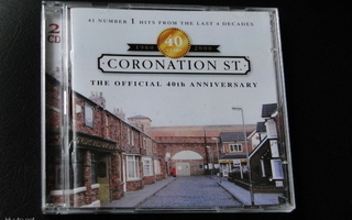 CORONATION ST, The official 40th anniversary, 2 cd