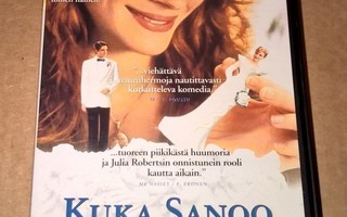 KUKA SANOO TAHDON 1997 VHS CINEMA CLUB