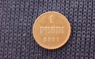 1911 1 penni