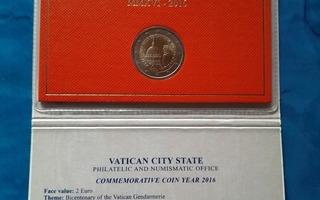 vatican 2016 2€