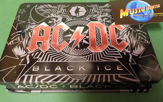 AC/DC - BLACK ICE UUSI CD + DVD TIN CASE BOKSI