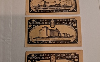 Saaren tulitikku tehdas