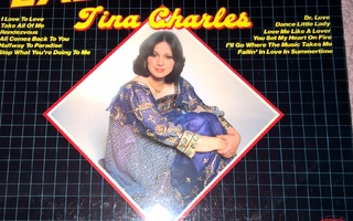 Hyväkuntoinen Tina Charlesin LP-levy