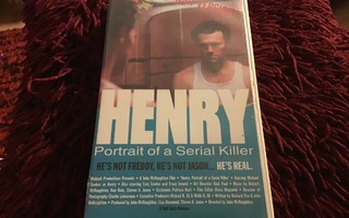 HENRY- PORTRAIT OF A SERIAL KILLER  VHS