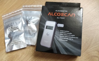 Premium alkometri alcoscan AL7000 + 2 lisäsensoria