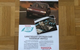 Esite Toyota Air ilmastointilaite, 1987/1988