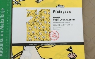 Finlayson pussilakanasetti Saarimuumi keltainen