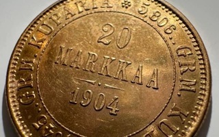 Kultakolikko, 20 markkaa 1904, Kultakolikko 17