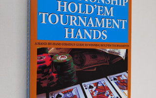 Tom McEvoy ym. : Championship Hold'em Tournament Hands - ...
