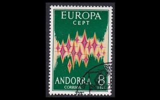 Andorra Sp 71 o Europa (1972)