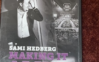 SAMI HEDBERG - MAKING IT ALIVE - DVD - UUSI