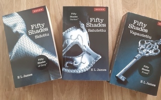 E.L. James: Fifty Shades of Grey trilogia pehm.kant. Seven