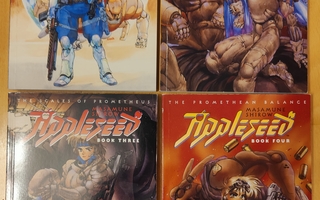 Masamune Shirow: Appleseed 1-4 -paketti