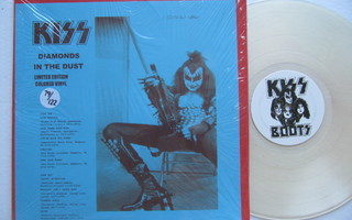Kiss Second Diamonds In The Dust Kirkas Color Vinyl LP