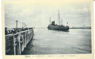 Belgia Ostende laiva