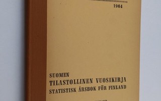 Suomen tilastollinen vuosikirja Statistisk årsbok för Fin...