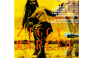 UUSI ZIGGY MARLEY DRAGONFLY CD (2003) - ILMAINEN TOIMITUS